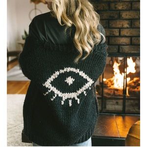Jackson Rowe I See You Cardigan, Medium, NWT